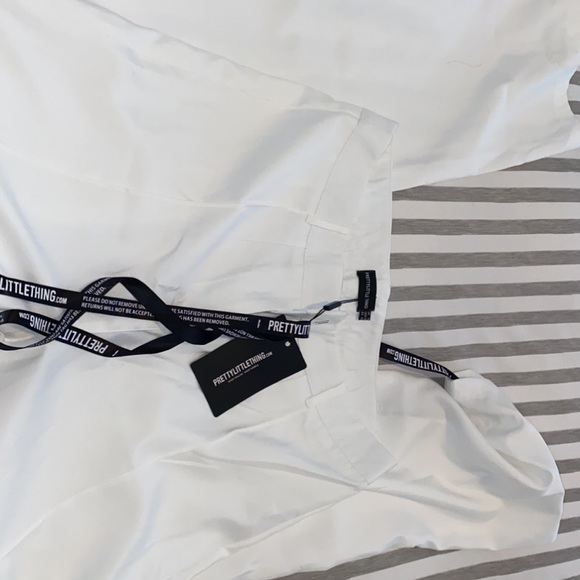 Cream high waisted trousers - Picture 2 of 3